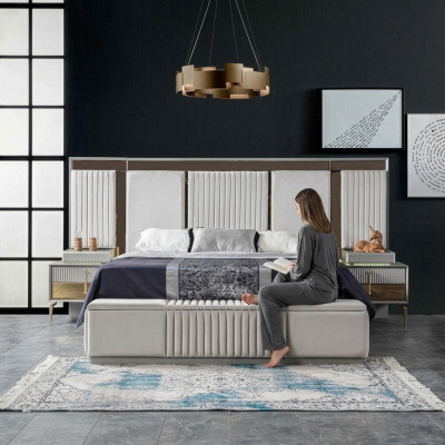 Schminktisch Luxus Holzmöbel Design Moderne Schlafzimmer Einrichtung Schrank