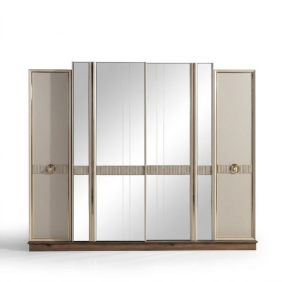 Kleiderschrank Kleiderstauraum Ankleideschrank Garderobenschrank Schrank 260cm
