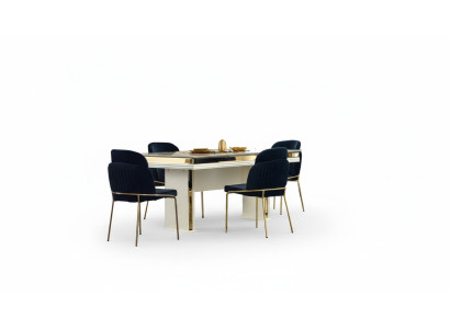 Esszimmer Set Essgruppe Komplettgarnitur Essgarnitur  Spiegel Konsole 7tlg.