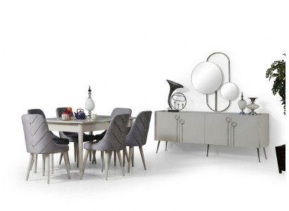 Esstisch Essgruppe Sitzgruppe Stühle Komplette Essgruppe Tisch Esszimmermöbel
