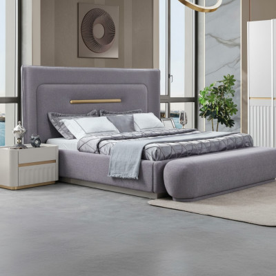 Schlafzimmergarnitur Schlafzimmerkombination Bettenmöbel Schlafzimmer Set 4ltg