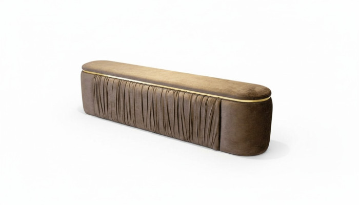 Bank Gepolstert Bettbank Polsterbank Sitzbank Sitzhocker Schlafzimmer