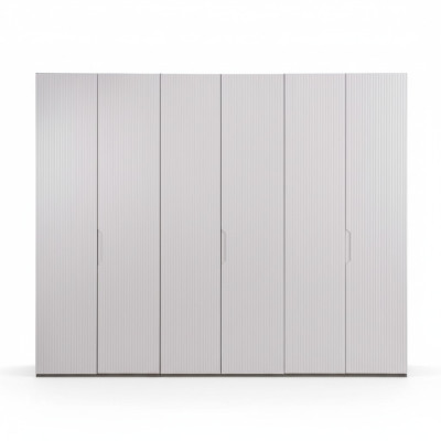 Kleiderschrank Schlafzimmerschrank Stoffschrank Garderobenschrank Weiß