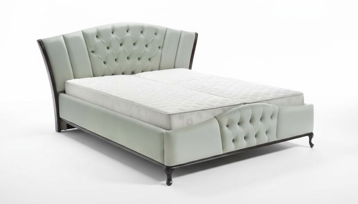 Bett Chesterfield Doppelbett Komfortbett Schlafstelle Komfortdoppelbett