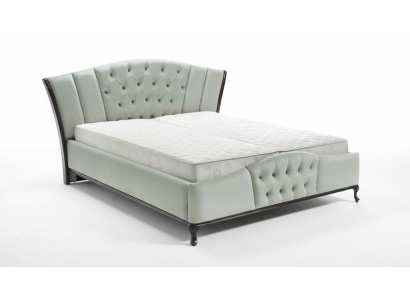 Bett Chesterfield Doppelbett Komfortbett Schlafstelle Komfortdoppelbett