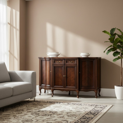 Anrichte Buffet Stauraummöbel Sideboard Kommodenschrank Hochkommode Kommoden