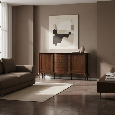 Anrichte Esszimmerschrank Buffet Sideboard Serviermöbel Küchenanrichte