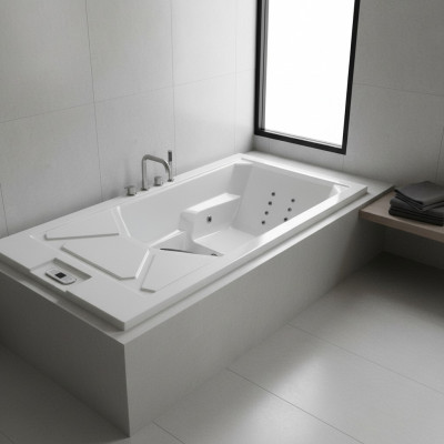 Whirlpool Blubberbad Relaxpool Thermalpool Bad  Massagebecken 215x105 cm