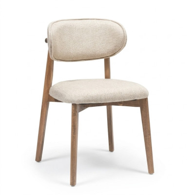 Esszimmerstuhl Braun Beige Holz Zeitlos Elegant Bequem Stilvoll Modern Robust