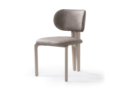 Bequem Stuhl Beige Elegant Lehnstuhl Robust Küchenstuhl Esszimmer Möbel
