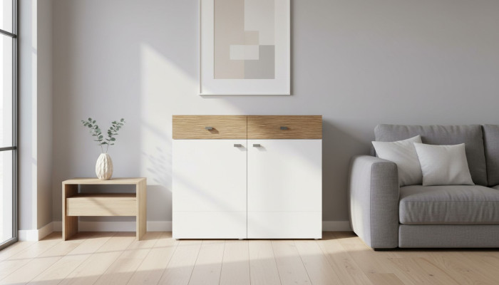 Kommodenschrank Kleinmöbel Stauraummöbel Wohnzimmerschrank Kommode