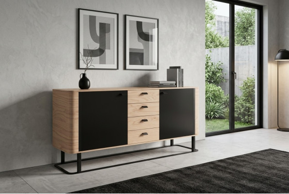 Kommodenschrank Sideboard Buffet Schrank Anrichte Stauraummöbel
