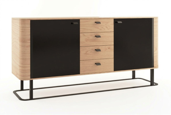 Kommodenschrank Sideboard Buffet Schrank Anrichte Stauraummöbel