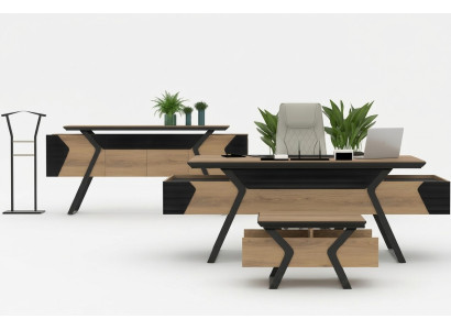 Schreibtisch Büroschrank Sideboard Couchtisch Büromöbel Arbeitszimmer