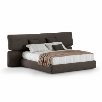 Modernes Polsterbett Komfort Schlafen Stilvolles Design Luxusbett Elegant