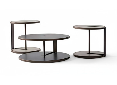 Couchtisch-Set 3-teilig: Mitteltisch & 2 Beistelltische