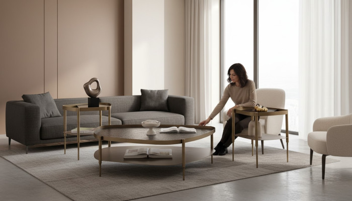 Couchtisch Glas – Moderner Wohnzimmertisch mit edler Optik
