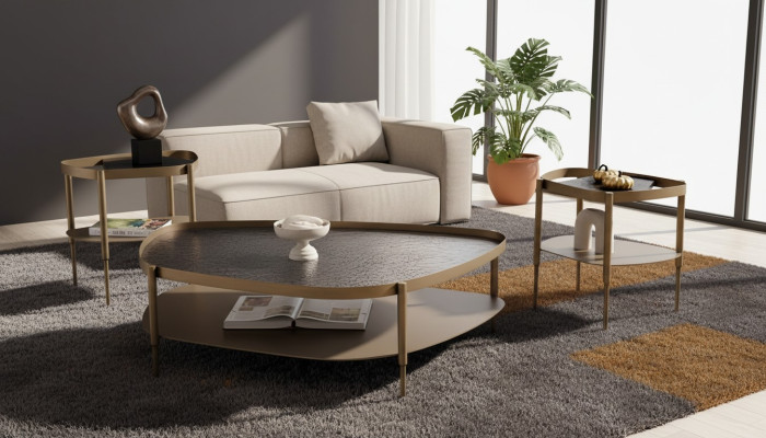 Couchtisch Glas – Moderner Wohnzimmertisch mit edler Optik