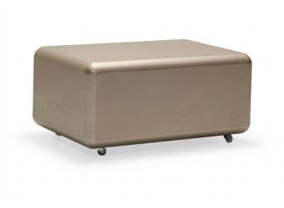 Beiger Holz-Couchtisch im modernen Design