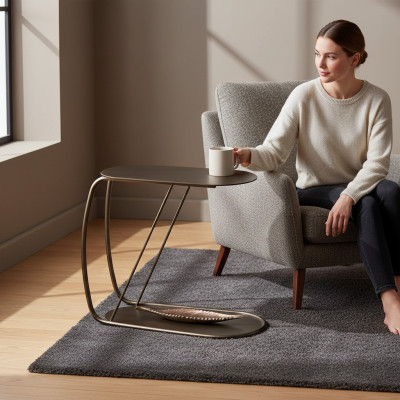 Beistelltisch Ovaler Sofa Beistelltisch Tisch Sofatisch