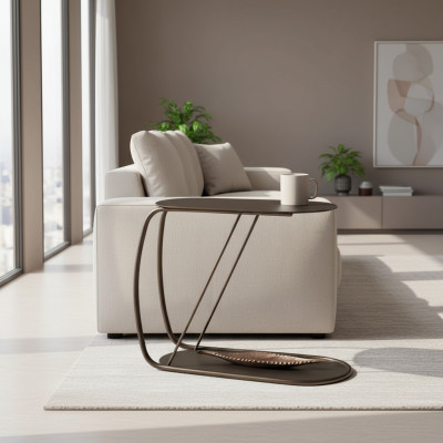 Beistelltisch Ovaler Sofa Beistelltisch Tisch Sofatisch