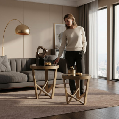 Konsolentisch Metall – Moderner Tisch für Wohnzimmer & Flur