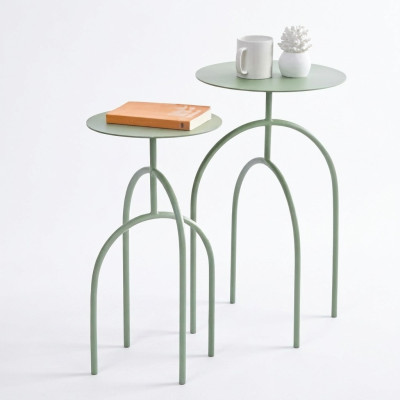 2er-Beistelltisch-Set: modern, robust & platzsparend Satztisch