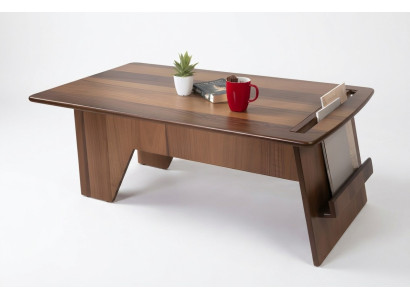 Eleganter Couchtisch mit Ablagefach für jedes Interieur in rechteckiger Form