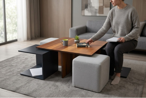 Wohnzimmertisch Couchtisch Beistelltisch Sofatisch Praktisch Elegant