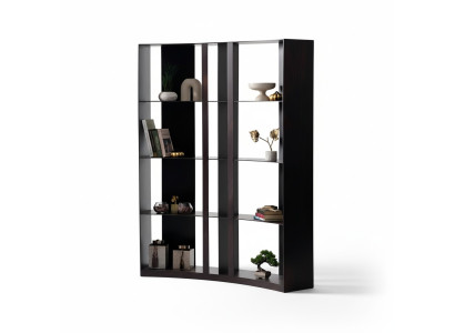 Geschwungenes Regal Trennwand Trennschrank Regal Raumteiler