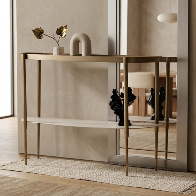 Konsolentisch Metall – Moderner Tisch für Wohnzimmer & Flur