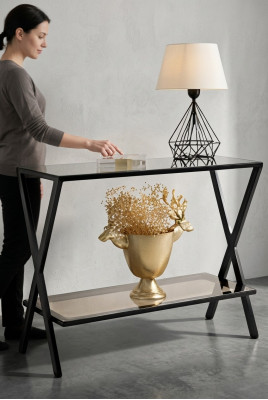 Konsolentisch ideal für Flur oder Wohnzimmer Tisch Kommode Sidebaord