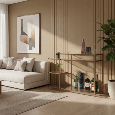 Stylischer Konsolentisch perfekt für Flur oder Wohnzimmer 120x30x80