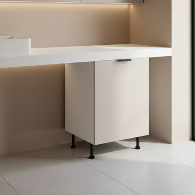 Standunterschrank Küchenunterbau-Schrank Holzschrank Küchenschrank Weiß