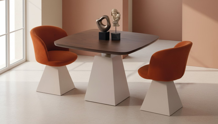 Design Restaurant Einrichtung Bistro Tisch Sessel 3tlg Set Lounge