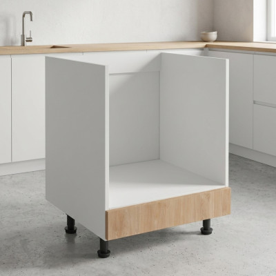 Unterbau für Herd Küchenschrank Unterschrank Stauraumschrank Schublade
