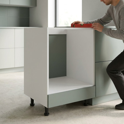 Unterschrank Küchenschrank Schrankmodul Sockellade Unterbau für Herd