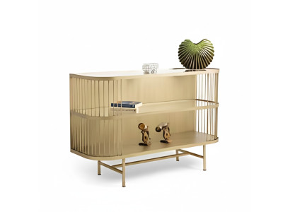 Eleganter Konsolentisch Konsole Metall 120cm Schrank Sideboard
