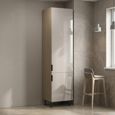 Integrierter Kühlschrankschrank Hochschrank für Kühlgerät Küchenschrank