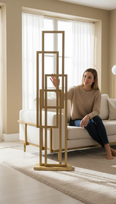 Moderne Stehlampe für stilvolle Akzente und warmes Ambiente 180cm