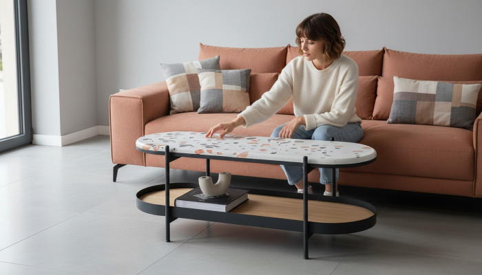 Funktionaler Couchtisch für gemütliche Stunden im Wohnzimmer Tisch
