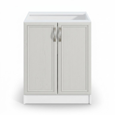 Unterschrank Basis-Unterschrank Schrank mit Einlegeboden Doppeltüriger