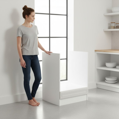 Unterschrank mit Sockelschublade Basis-Unterschrank Küchenschrank Auszug