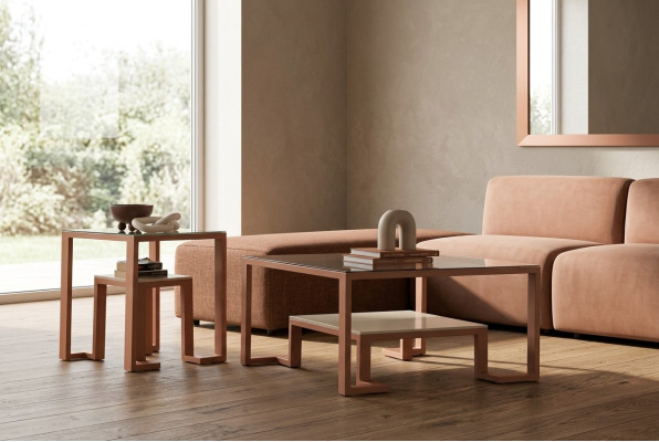 Satztisch Tischset Couchtisch und Beistelltisch 2tlg. Wohnzimmer Tisch