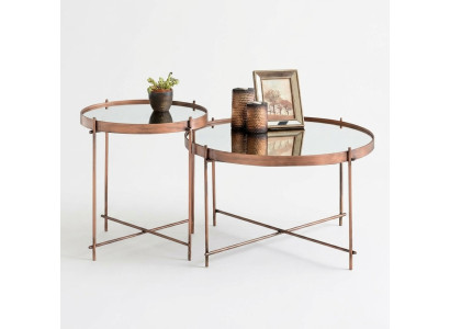 Wohnzimmer-Set mit Couchtisch & Beistelltisch – stilvoll und kompakt