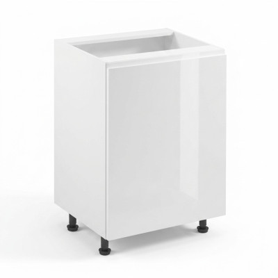 Basis-Unterschrank Standunterschrank Küchenschrank Mittelboden Hochglanz
