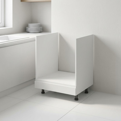 Unterschrank mit Sockelschublade Schrankmodul Küchenschrank Hochglanz