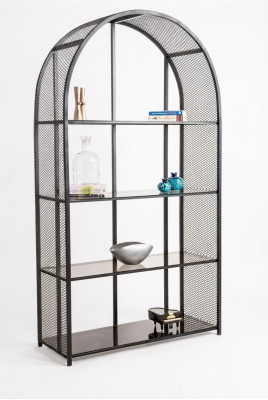 Praktisches Trennregal Regal Arche Form Bogen Bücherschrank