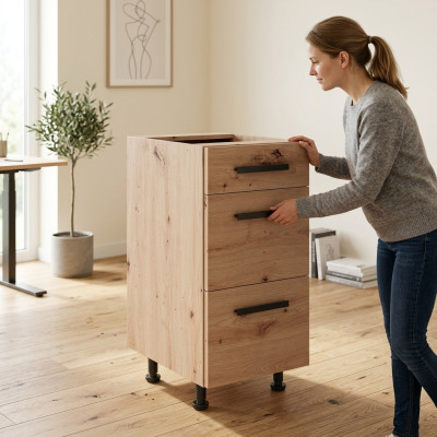Schubladenunterschrank Auszugsschrank Schubladenkommode Küchenschrank