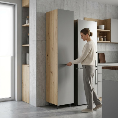 Küchenhochschrank Einlegeböden Vorratsschrank Küchenschrank Einbauküche